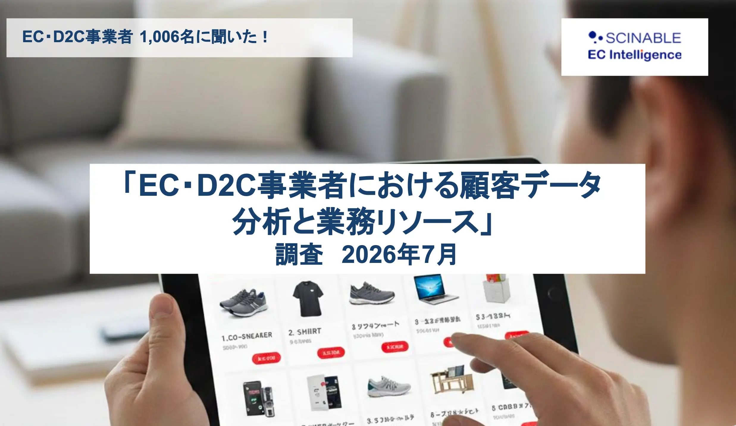 EC・D2C事業者における顧客データ分析と業務リソース