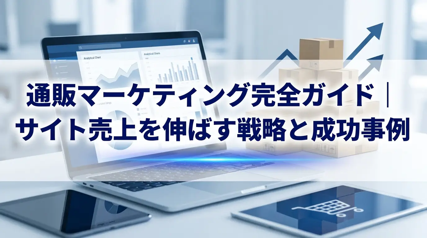 通販マーケティング完全ガイド｜サイト売上を伸ばす戦略と成功事例