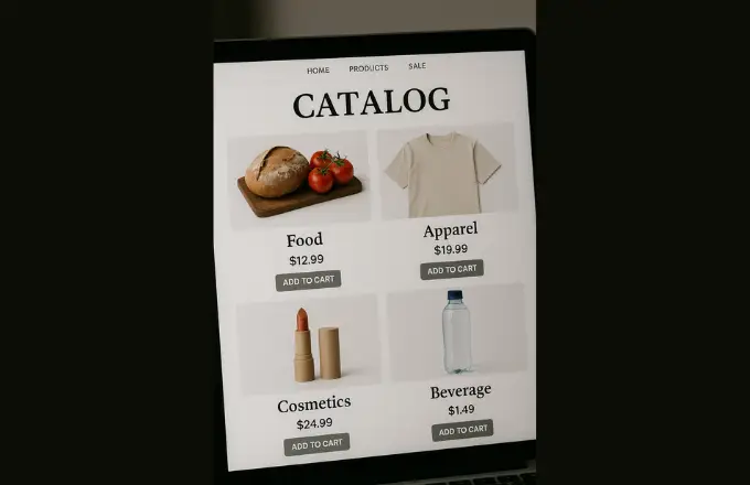 カタログECの画像